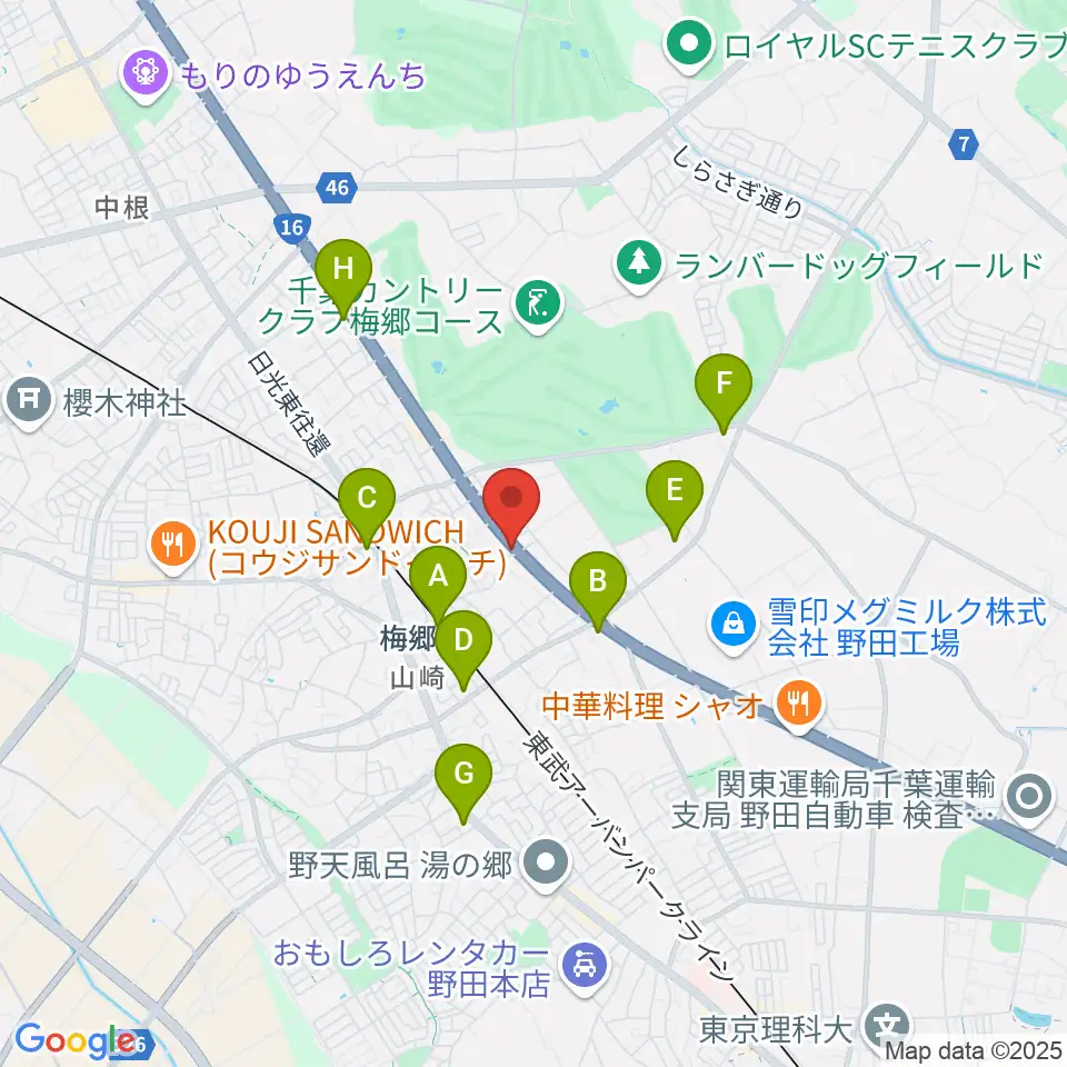 株式会社ピアノプラザ周辺のコンビニエンスストア一覧地図