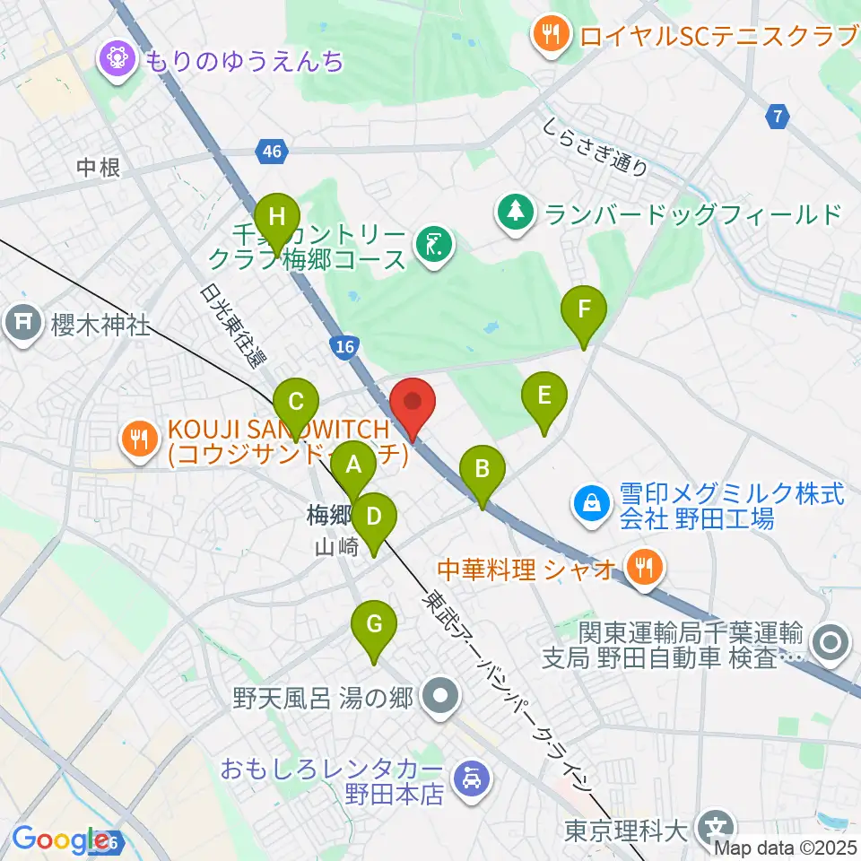 株式会社ピアノプラザ周辺のコンビニエンスストア一覧地図