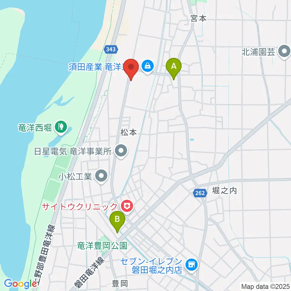 東洋ピアノ周辺のコンビニエンスストア一覧地図