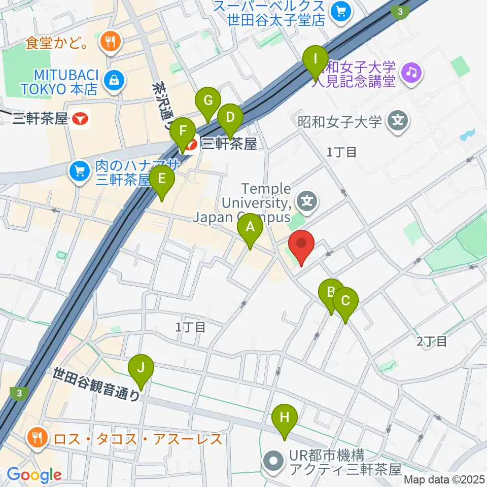 ピアノプラス周辺のコンビニエンスストア一覧地図