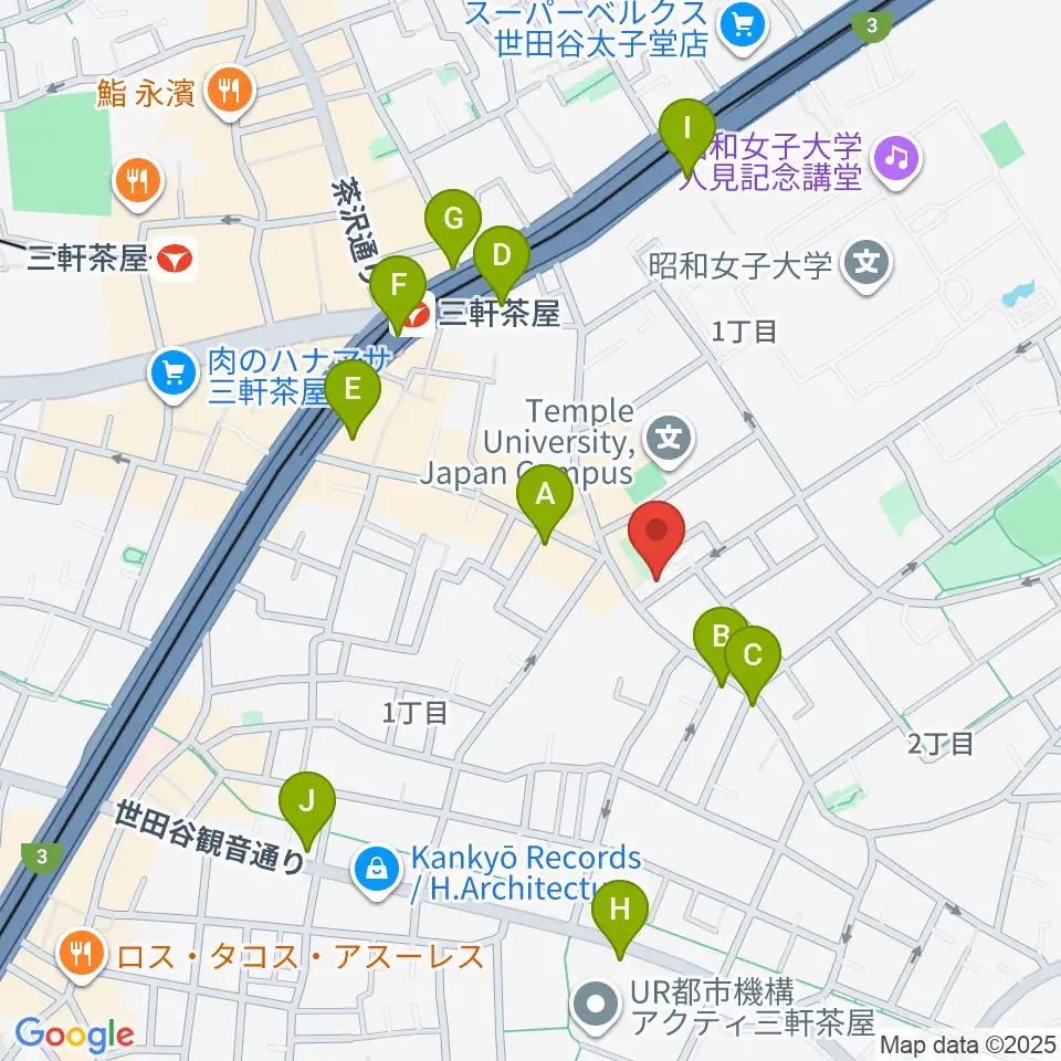 ピアノプラス周辺のコンビニエンスストア一覧地図