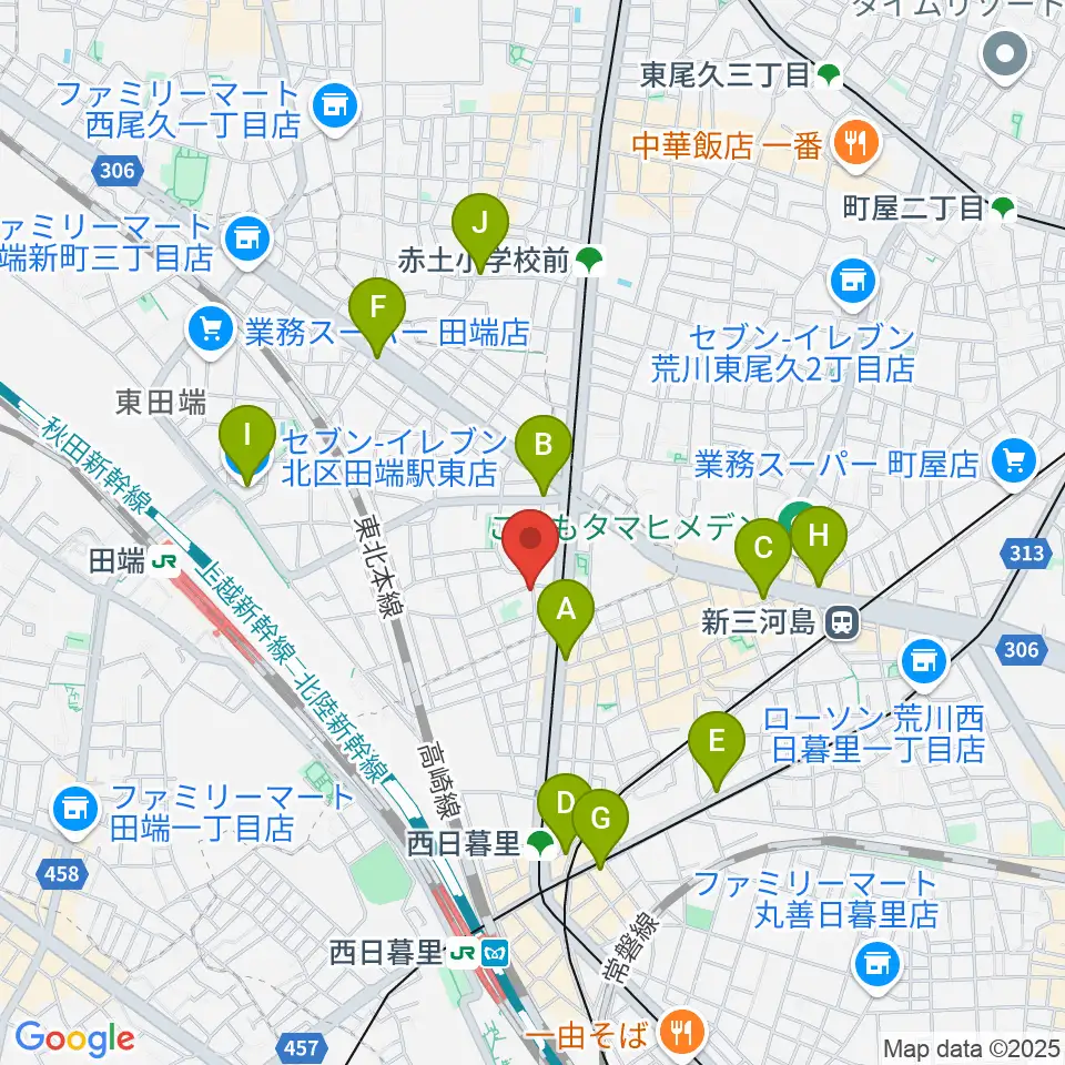 ナイトオカリナ周辺のコンビニエンスストア一覧地図