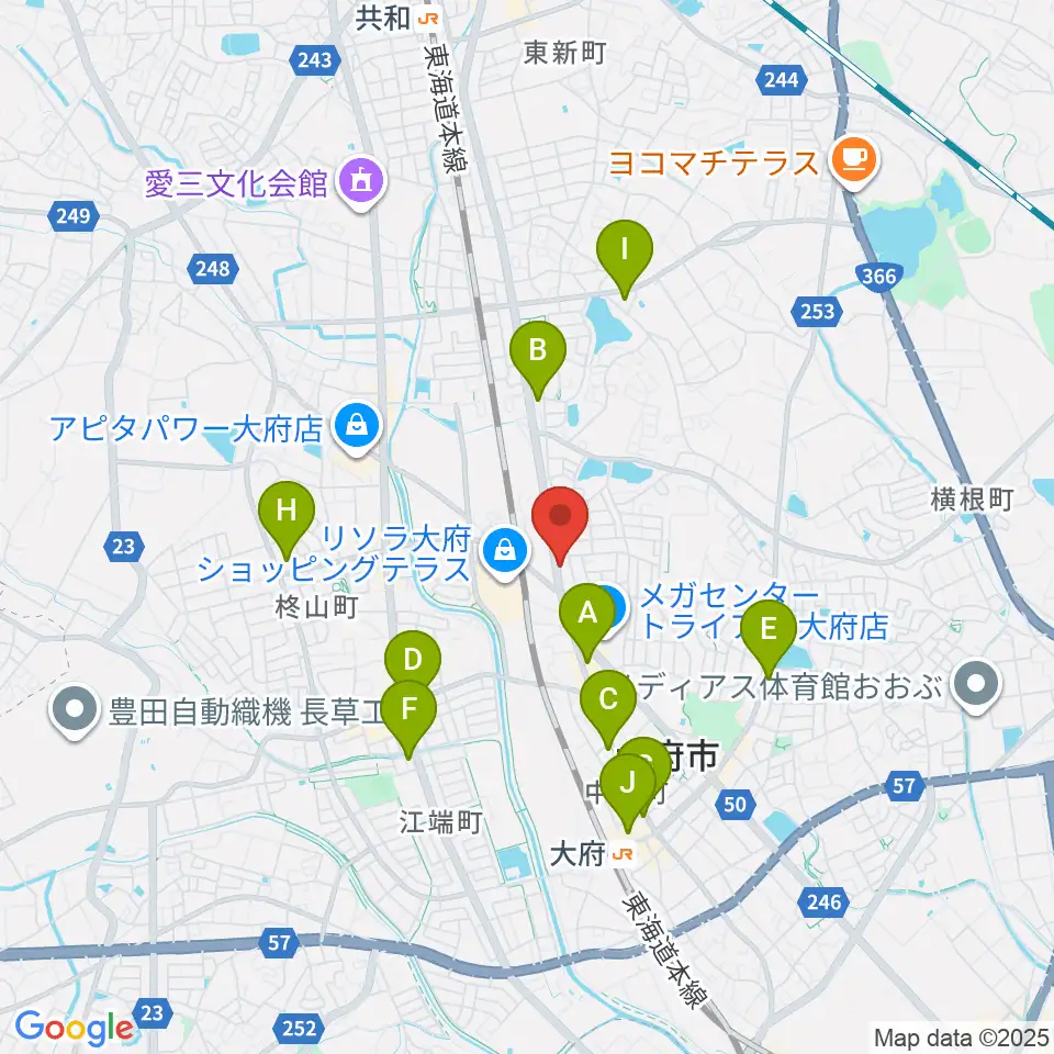 鈴木バイオリン製造株式会社周辺のコンビニエンスストア一覧地図