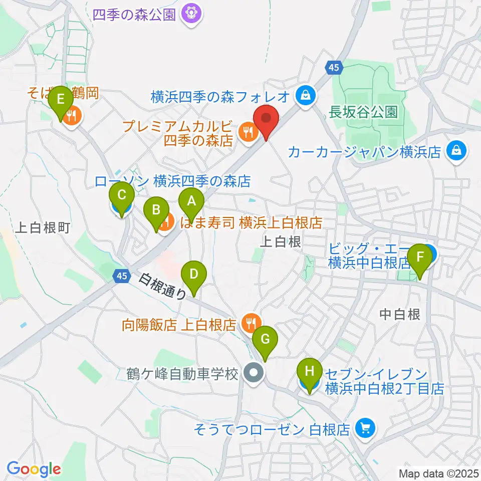 池田ピアノ運送周辺のコンビニエンスストア一覧地図