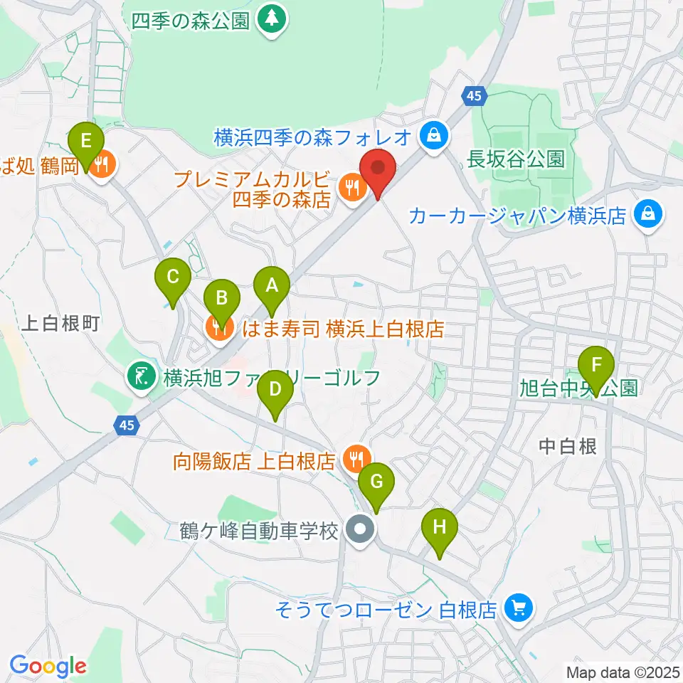 池田ピアノ運送周辺のコンビニエンスストア一覧地図