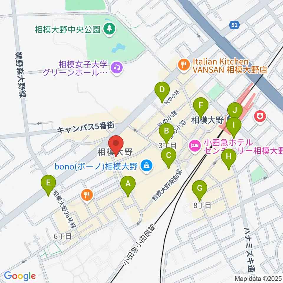 弦楽器タニカワ周辺のコンビニエンスストア一覧地図
