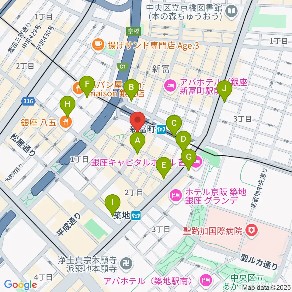 株式会社ダ・ヴィンチヴァイオリン周辺のコンビニエンスストア一覧地図