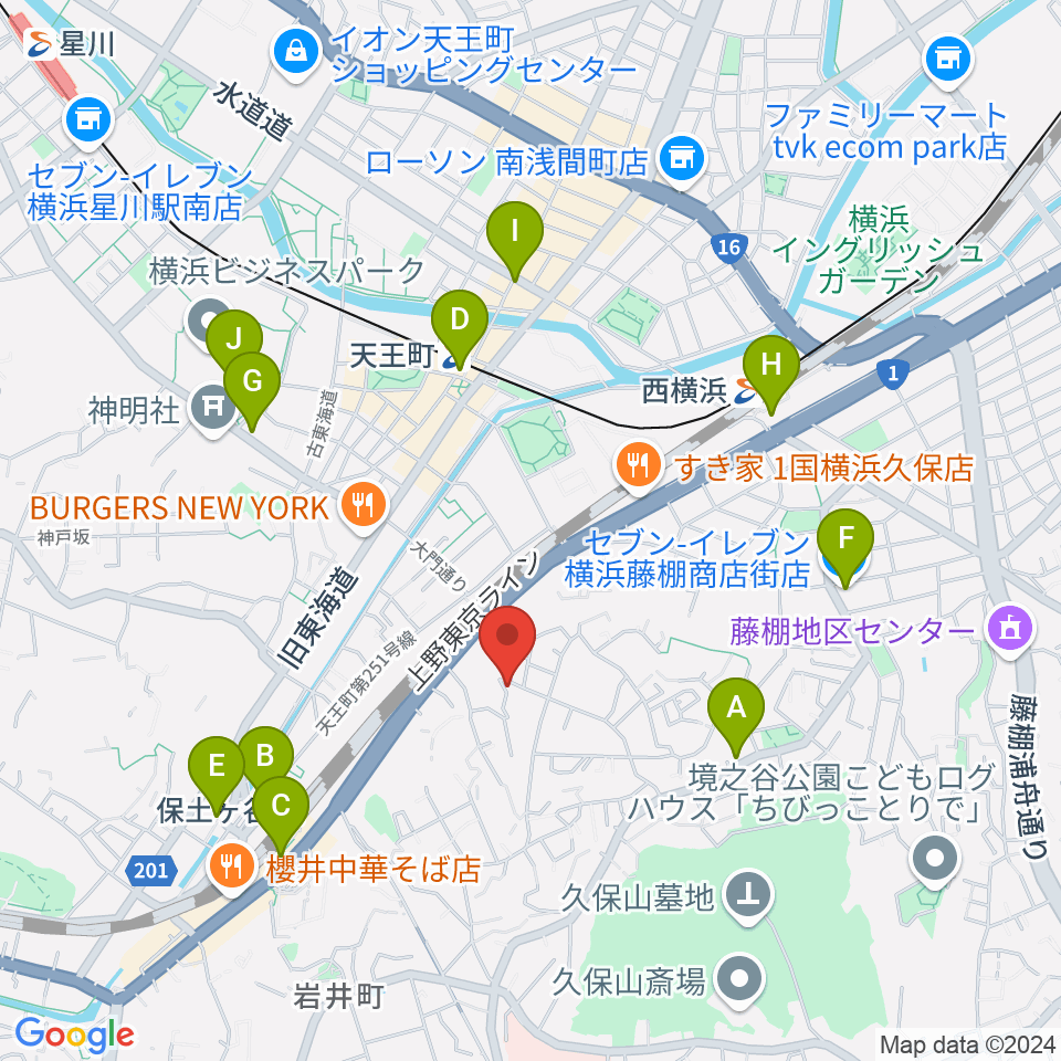 仁木三味線周辺のコンビニエンスストア一覧地図