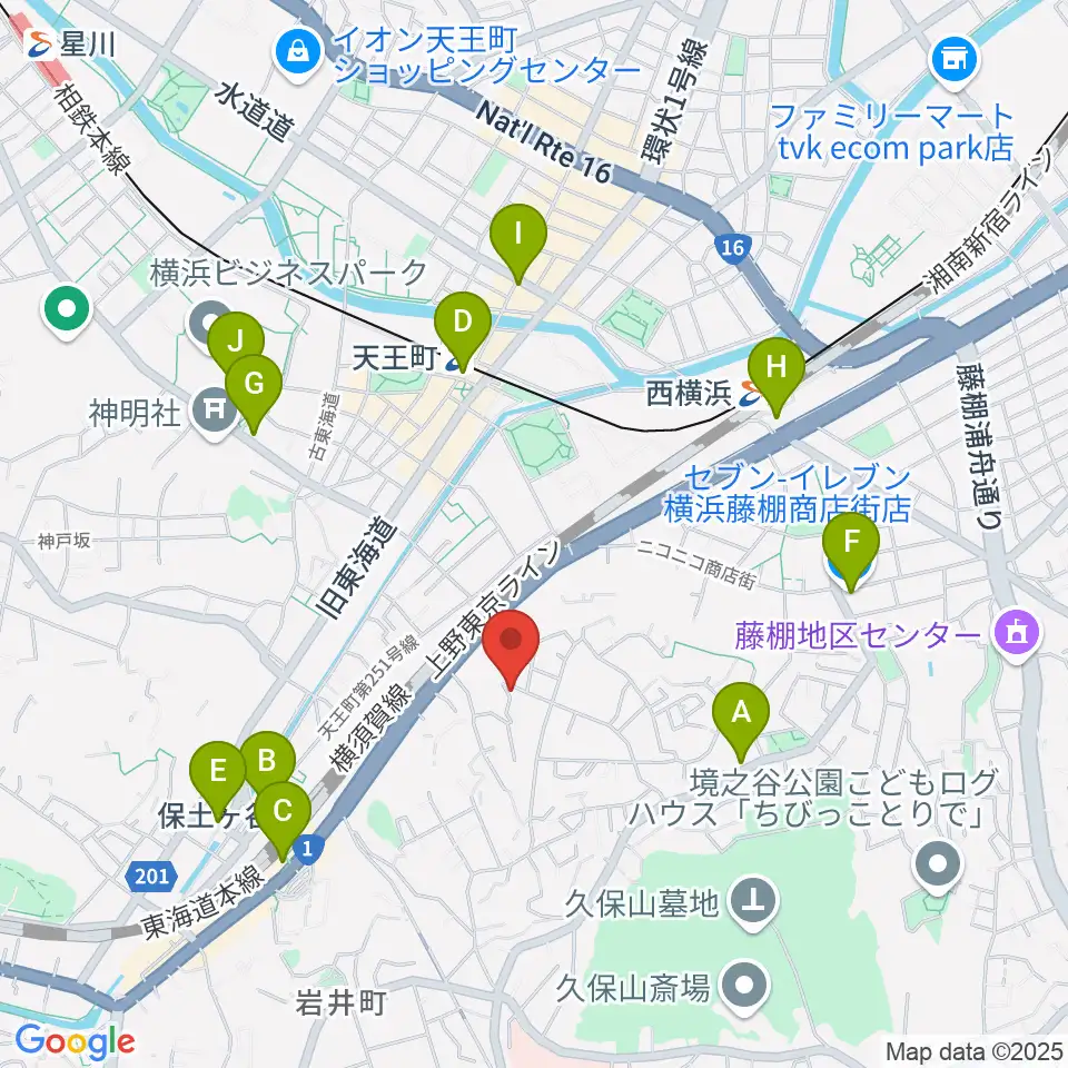 仁木三味線周辺のコンビニエンスストア一覧地図