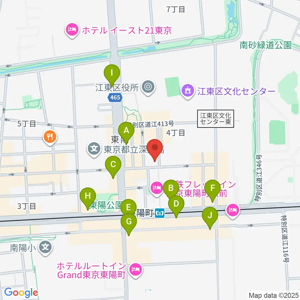 ビュッフェ・クランポン・ジャパン周辺のコンビニエンスストア一覧地図