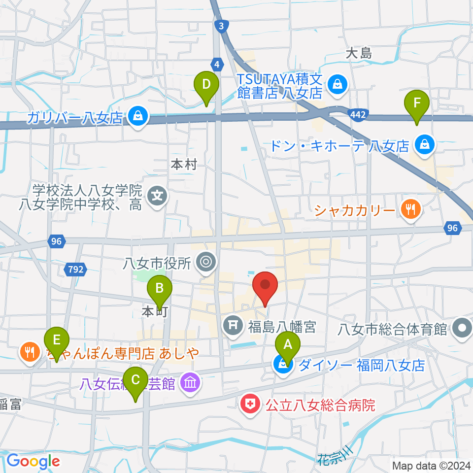 志げとみ楽器店周辺のコンビニエンスストア一覧地図