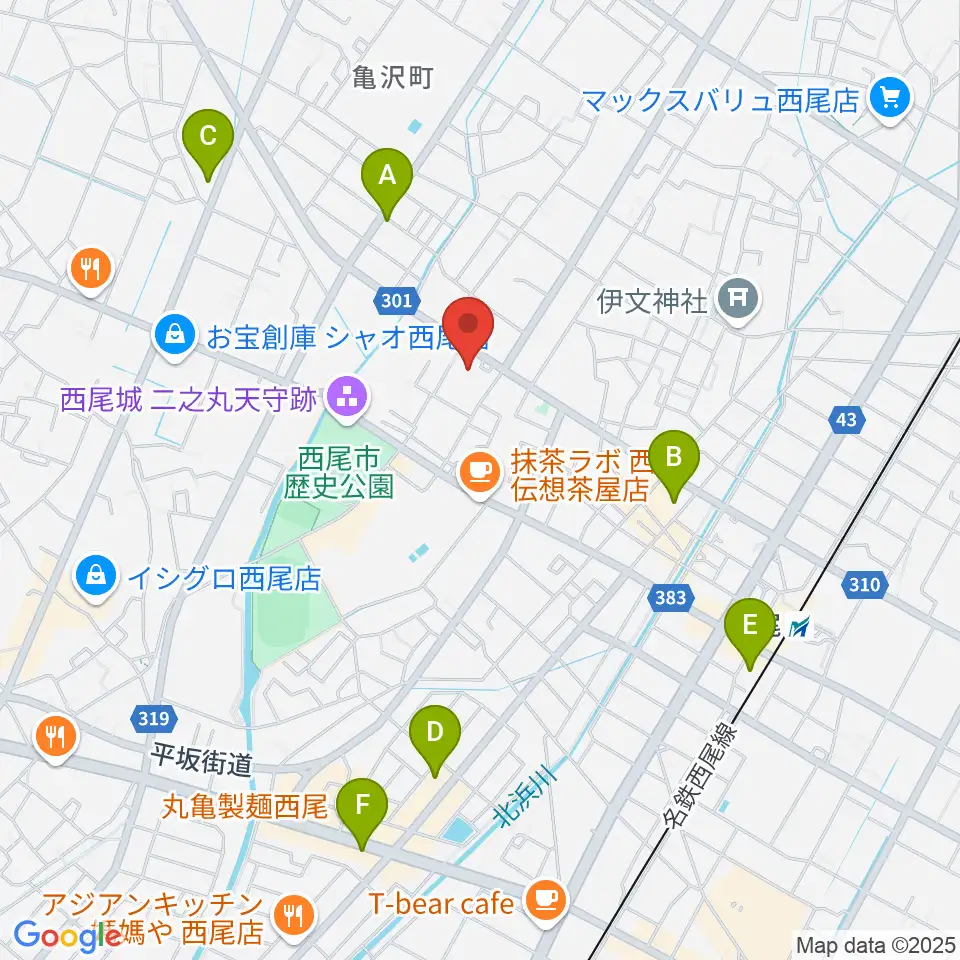 中善ミュージック＆アートスクール周辺のコンビニエンスストア一覧地図