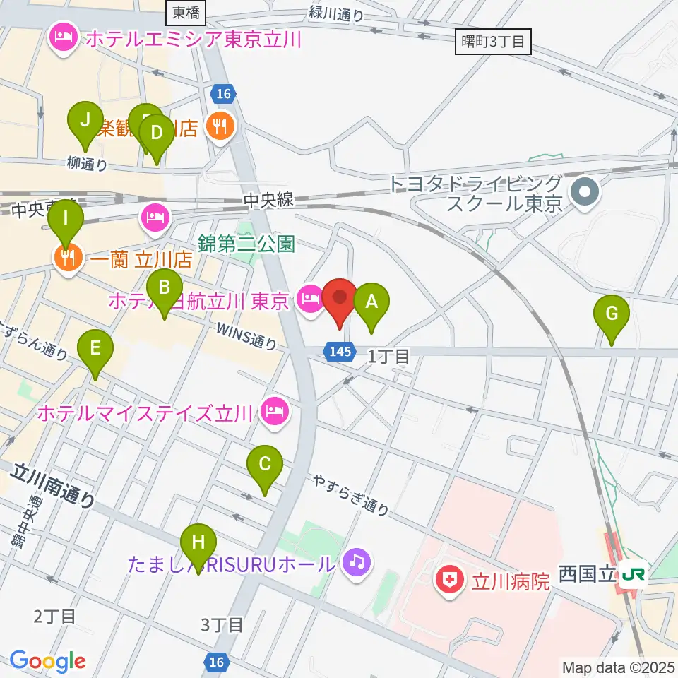 日本和楽器製造周辺のコンビニエンスストア一覧地図