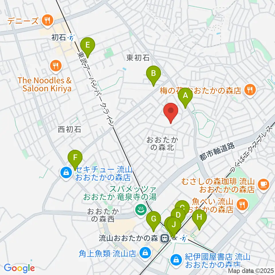 清水尚志ヴァイオリン教室周辺のコンビニエンスストア一覧地図