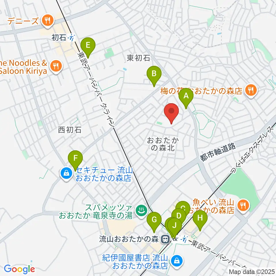 清水尚志ヴァイオリン教室周辺のコンビニエンスストア一覧地図