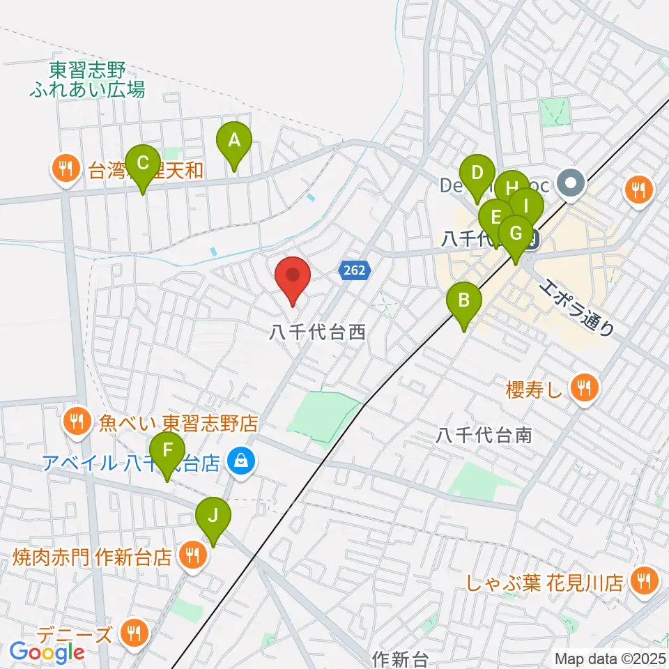 スズキ・メソード 印田クラス周辺のコンビニエンスストア一覧地図
