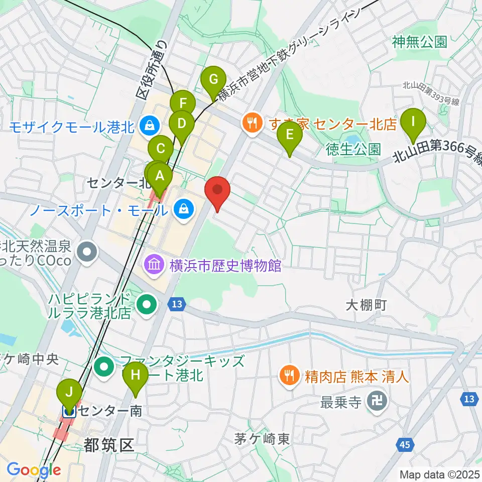アサフ音楽院周辺のコンビニエンスストア一覧地図