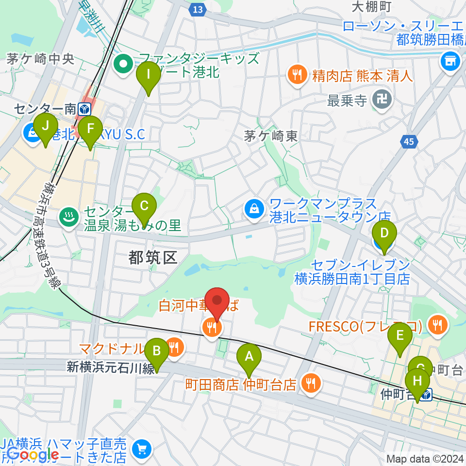 エルフラット本店ショールーム周辺のコンビニエンスストア一覧地図