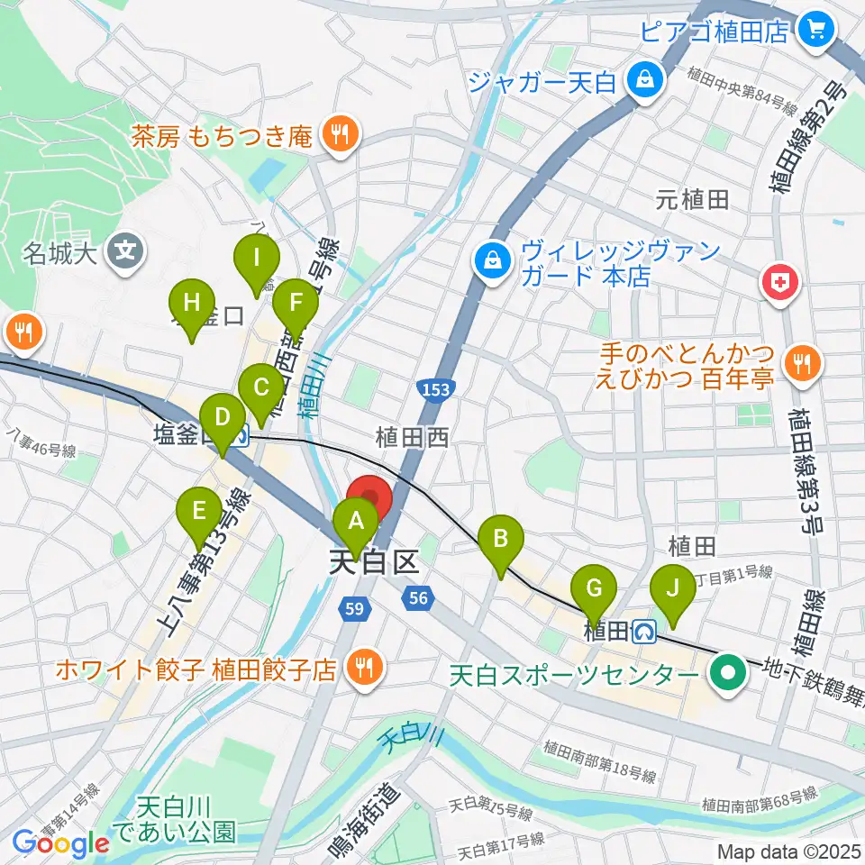 第一楽器 植田店周辺のコンビニエンスストア一覧地図