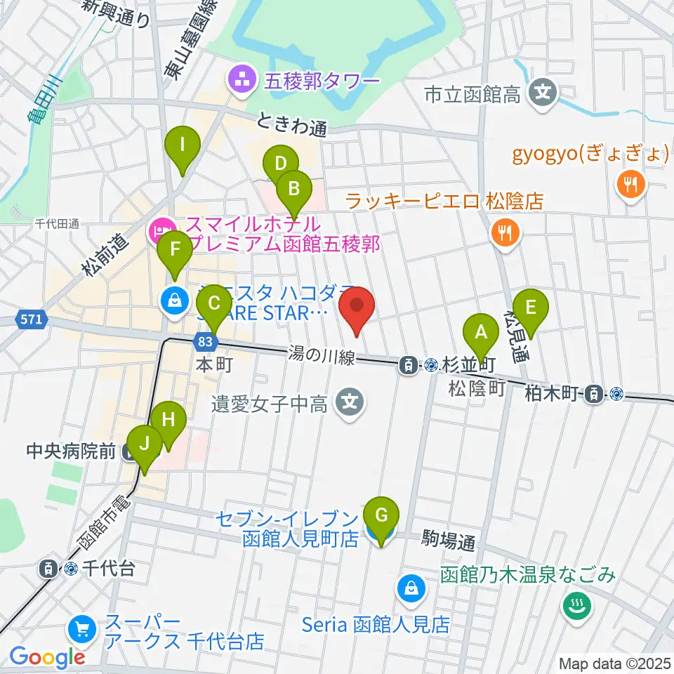 有限会社サウンドパパ周辺のコンビニエンスストア一覧地図