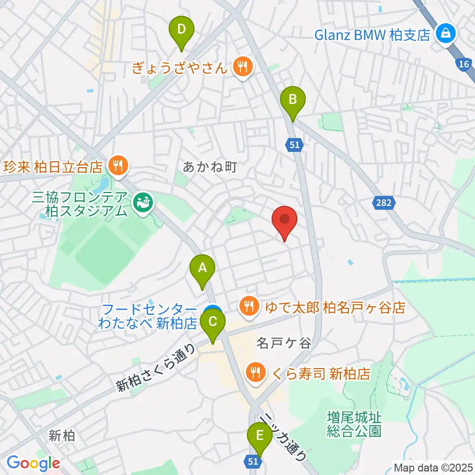 インターネットラジオ局ALFA周辺のコンビニエンスストア一覧地図