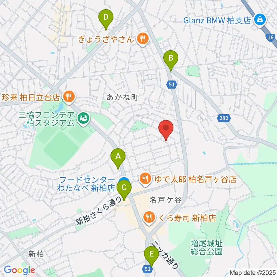 インターネットラジオ局ALFA周辺のコンビニエンスストア一覧地図