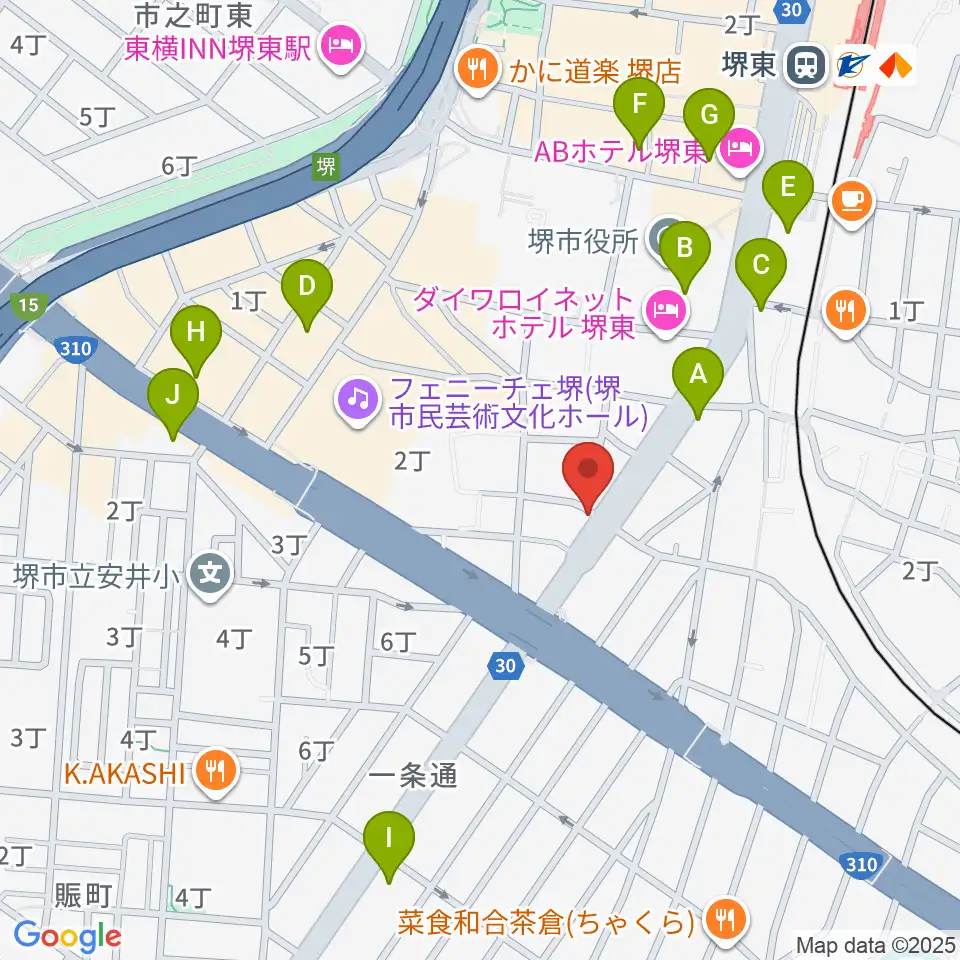 カルロスギター周辺のコンビニエンスストア一覧地図