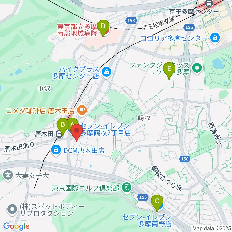STUDIO MARK周辺のコンビニエンスストア一覧地図