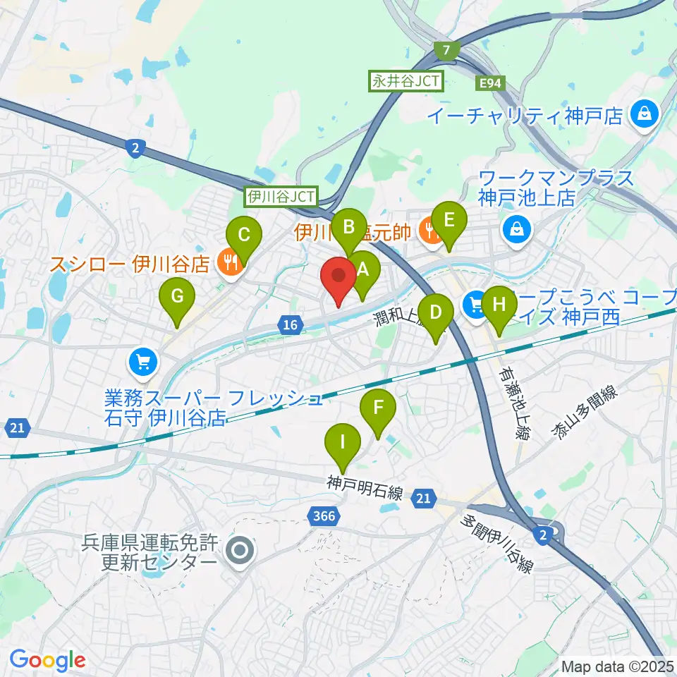 音楽広場Sound-Scape周辺のコンビニエンスストア一覧地図