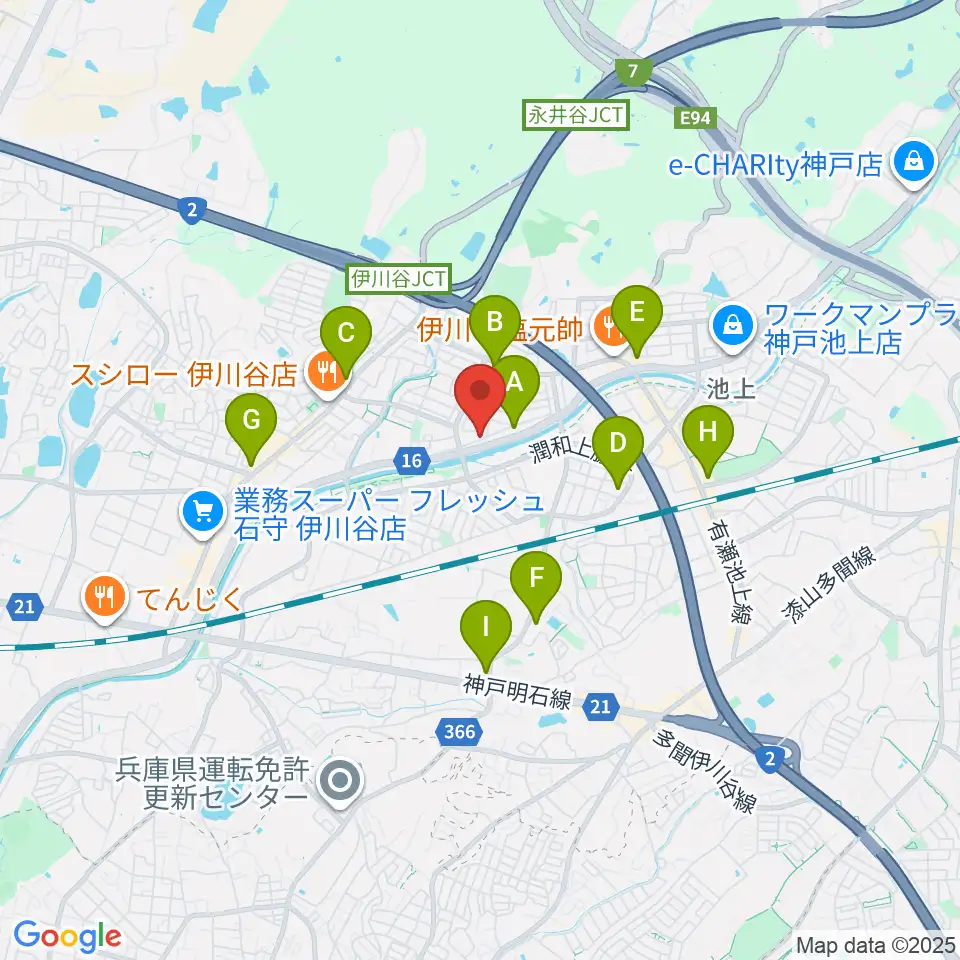 音楽広場Sound-Scape周辺のコンビニエンスストア一覧地図