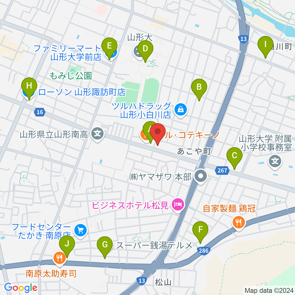 ミュージック昭和周辺のコンビニエンスストア一覧地図