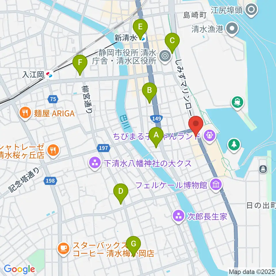 SOUND SHOWER ark周辺のコンビニエンスストア一覧地図