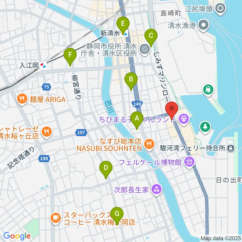 SOUND SHOWER ark周辺のコンビニエンスストア一覧地図