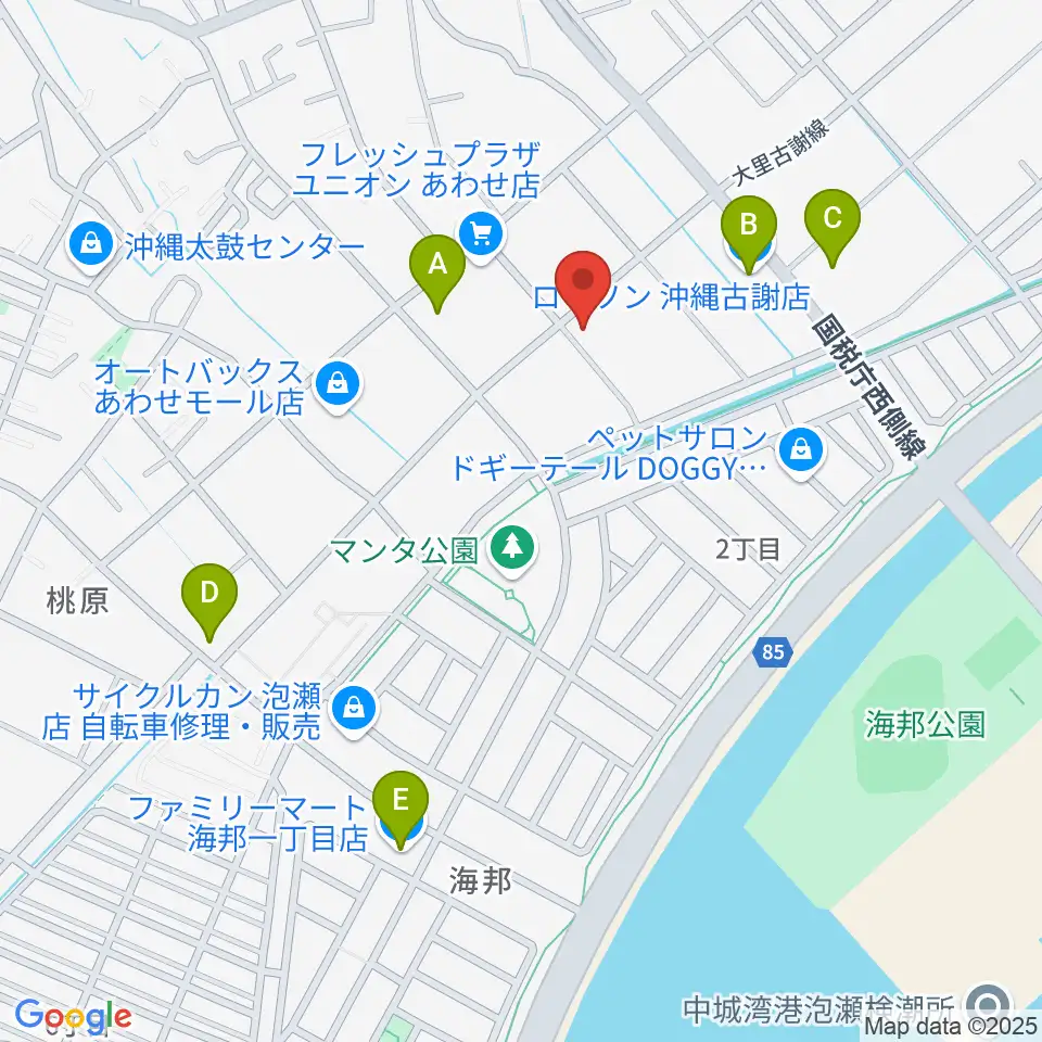 イガルーサウンドスタジオ周辺のコンビニエンスストア一覧地図