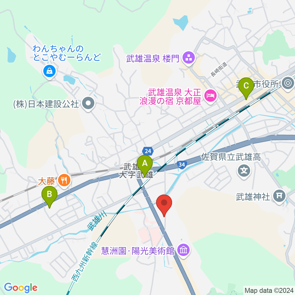 スタジオインプット周辺のコンビニエンスストア一覧地図