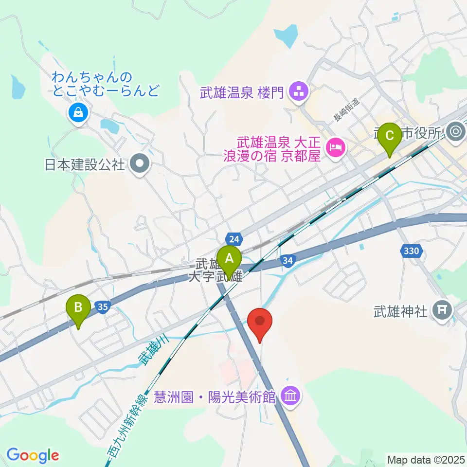 スタジオインプット周辺のコンビニエンスストア一覧地図