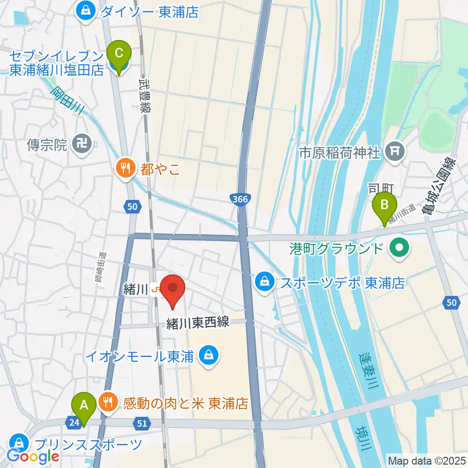 サウンドメイトマツイシ周辺のコンビニエンスストア一覧地図