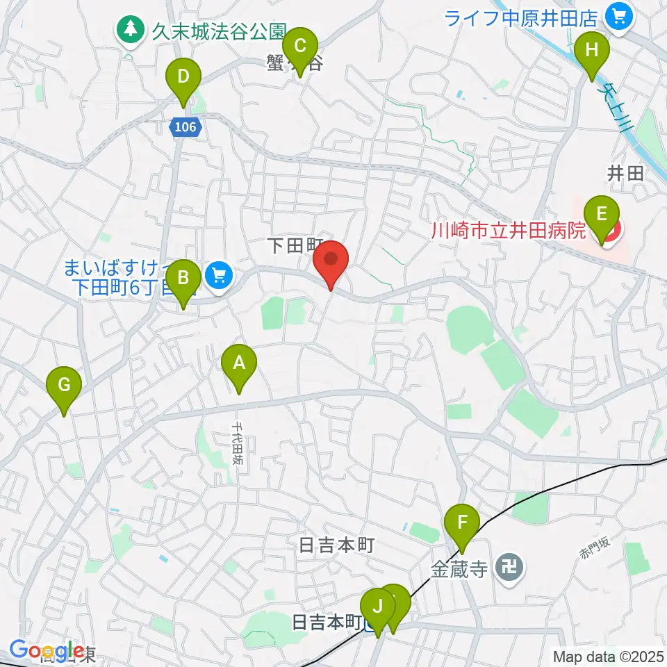 株式会社ピアノアート周辺のコンビニエンスストア一覧地図