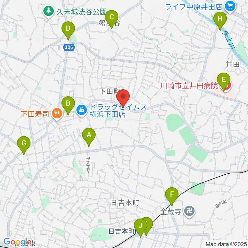 株式会社ピアノアート周辺のコンビニエンスストア一覧地図