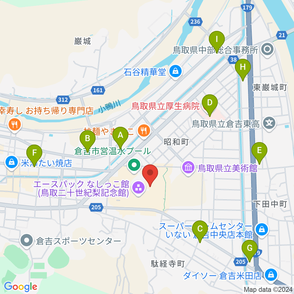 エースパック未来中心周辺のコンビニエンスストア一覧地図