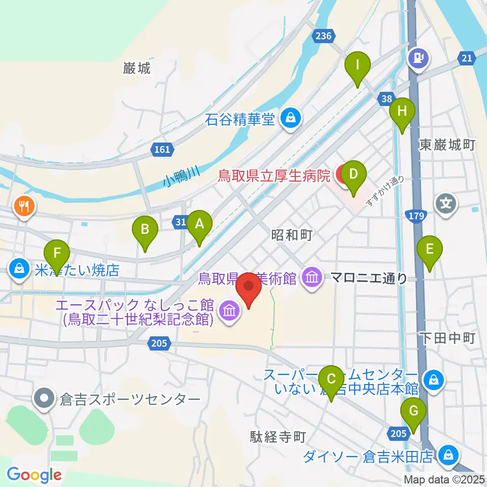 エースパック未来中心周辺のコンビニエンスストア一覧地図
