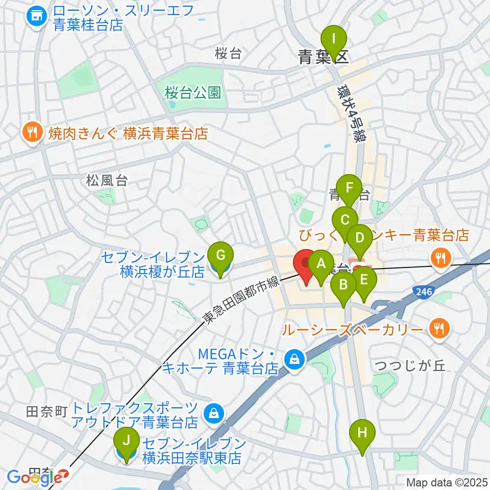 弦楽器サラサーテ周辺のコンビニエンスストア一覧地図