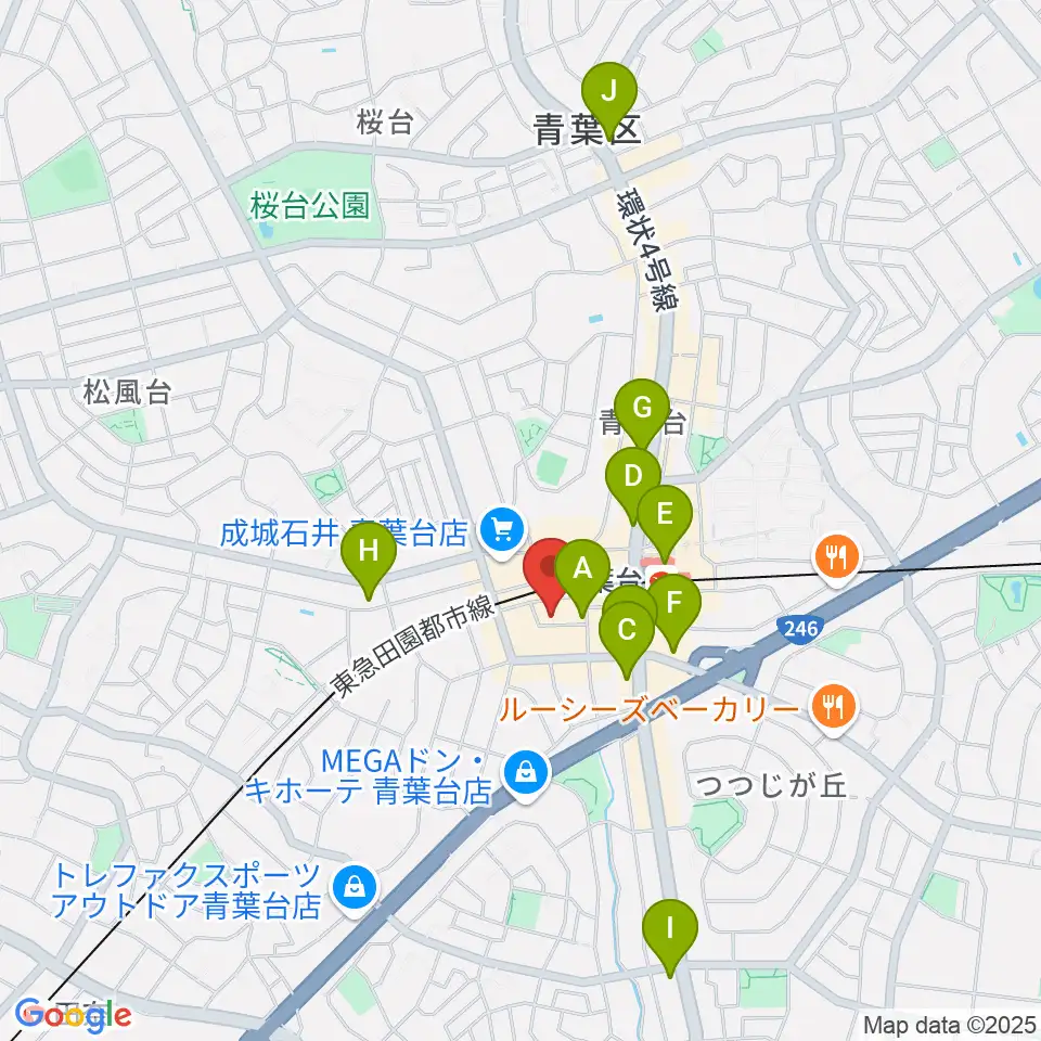 弦楽器サラサーテ周辺のコンビニエンスストア一覧地図