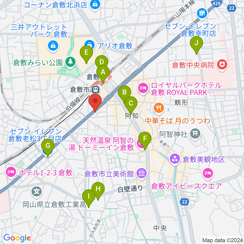 ライブハウス無限舎周辺のコンビニエンスストア一覧地図