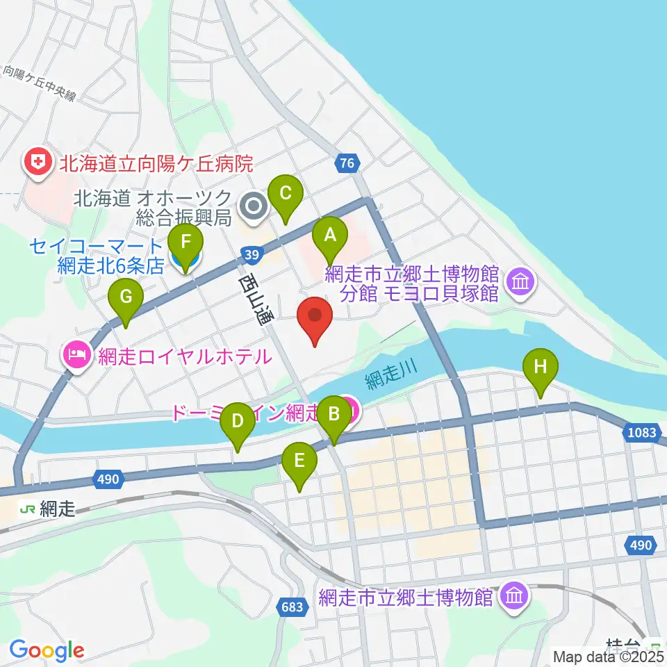 エコーセンター2000周辺のコンビニエンスストア一覧地図