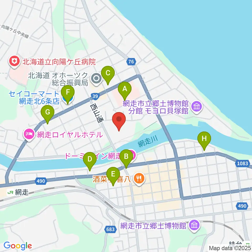 エコーセンター2000周辺のコンビニエンスストア一覧地図