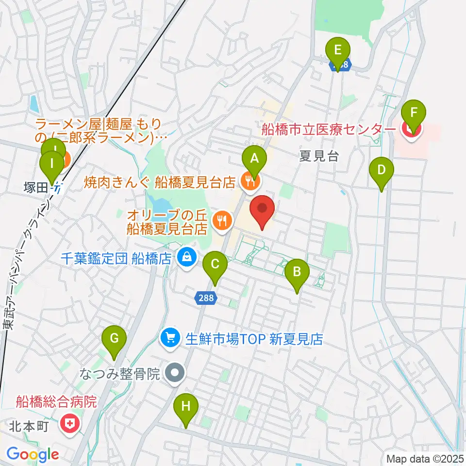 堀之内ピアノ調律事務所周辺のコンビニエンスストア一覧地図