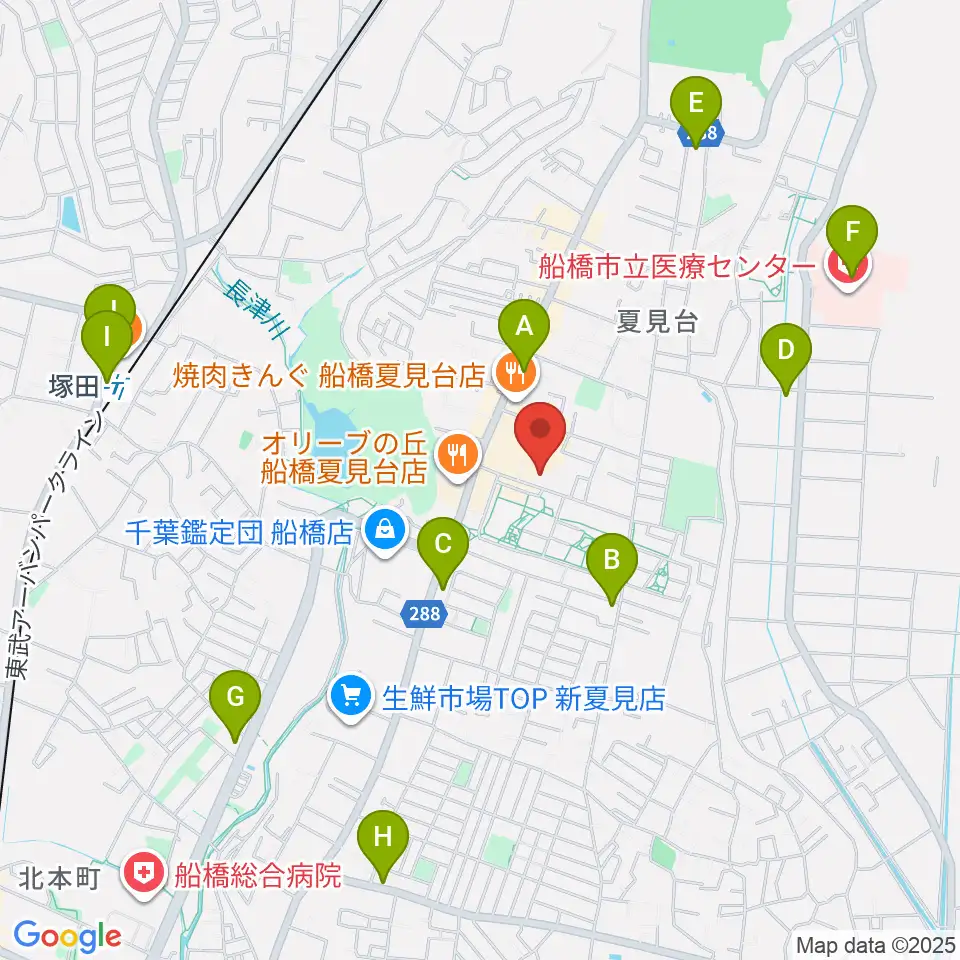 堀之内ピアノ調律事務所周辺のコンビニエンスストア一覧地図