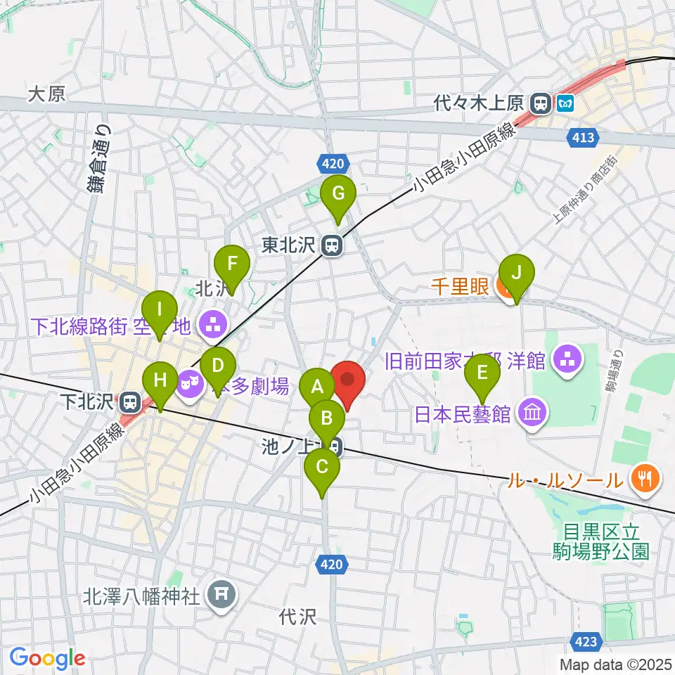 タカギズ・ホーム周辺のコンビニエンスストア一覧地図