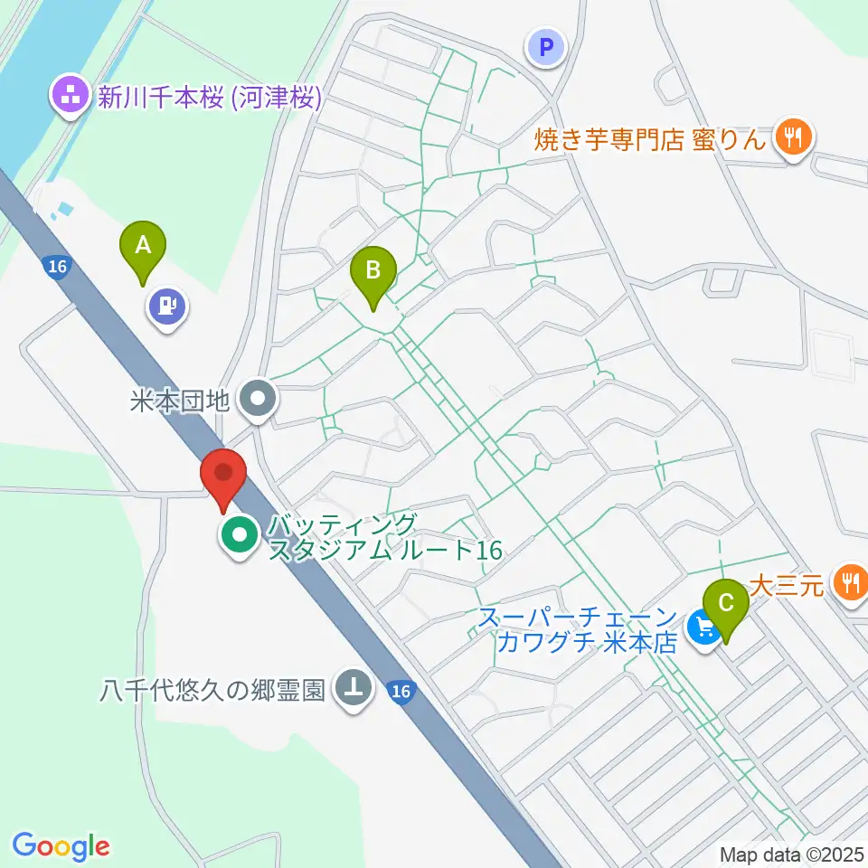 島村楽器ピアノショールーム八千代店周辺のコンビニエンスストア一覧地図